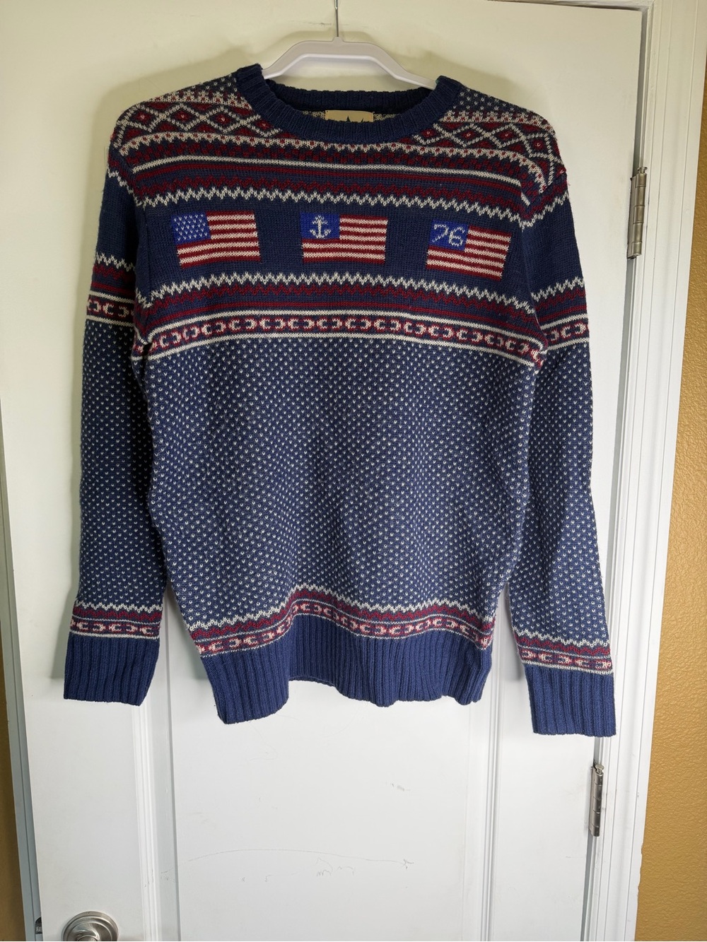 Kiel James Patrick āAmerican Isleā Crewneck Sweater. Size XS.